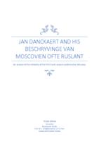 Jan Danckaert and his Beschryvinge van Moscovien ofte Ruslant