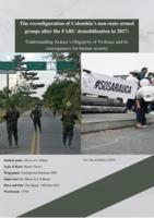 The reconfiguration of Colombia’s non-state armed groups after the FARC demobilisation in 2017: