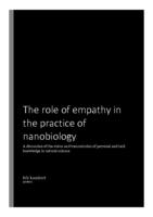 The Role of Empathy in the Practice of Nanobiology