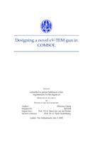 Designing a Novel eV-TEM Gun in COMSOL
