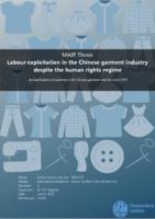 Labour exploitation in the Chinese garment industry  despite the human rights regime