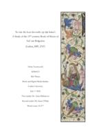 ‘So wie die leest devotelic op sijn knien’: A Study of the 15th-century Book of Hours of Aef van Bolgerien (Leiden, BPL 2747)