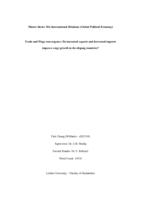 Trade and Wage convergence: Do increased exports and decreased imports improve wage growth in developing countries?