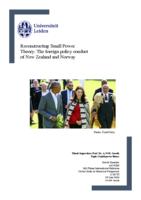 Reconstructing Small Power Theory: The foreign policy conduct of New Zealand and Norway