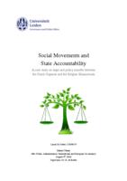 Social Movements and  State Accountability