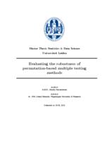 Evaluating the robustness of permutation-based multiple testing methods