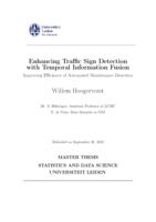 Enhancing Traffic Sign Detection with Temporal Information Fusion