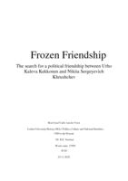 Frozen Friendship