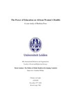 The Power of Education on African Women’s Health