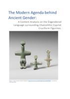 The Modern Agenda behind Ancient Gender