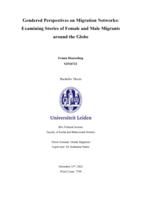 Gendered Perspectives on Migration Networks: Examining Stories of Female and Male Migrants around the Globe
