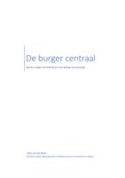 De burger centraal