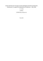 A break with the past? An inquiry into the ideological convictions of Dutch B.B. functionaries, as regards the independence of Indonesia, c. 1945-1949