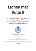 Lachen met Rutte II