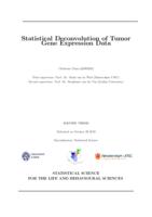 Statistical deconvolution of tumor gene expression data