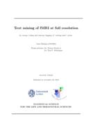 Text mining of fMRI at full resolution by energy coding and entropy bagging of &quot;resting state&quot; series