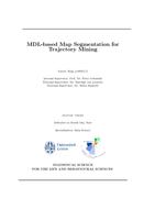 MDL-based Map Segmentation for Trajectory Mining