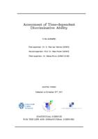Assessment of time-dependent discriminative ability