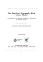 The Penalized Composite Link Mixed Model