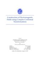 Construction of electromagnetic fields using complex conformal transformations