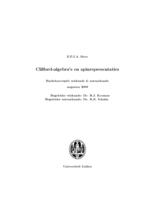 Clifford-algebra&apos;s en spinrepresentaties
