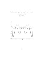 The Gray-Scott equations on a bounded domain