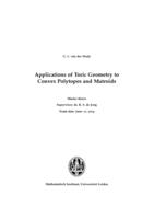 Applications of toric geometry to convex polytopes and matroids