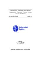 Connections between the general theories of ordered vector spaces and C*-algebras