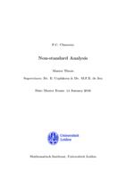 Non-standard Analysis