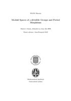 Moduli Spaces of p-devisible Groups and Period Morphisms