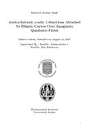 Anticyclotomic p-adic L-functions attached to elliptic curves over imaginary quadratic fields