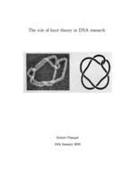 The role of knot theory in DNA-research