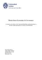 A research on the effects of the ‘inkomensafhankelijke combinatiekorting’ on the labor market participation of women in the Netherlands.