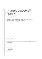 The Long Shadow of History: Understanding Variation in the Welfare State Responses to the Energy Crisis