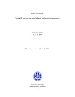 Daniell integrals and their induced measures