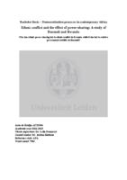 Ethnic conflict and the effect of power-sharing: A study of Burundi and Rwanda