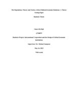 The Dependency Theory and Turkey-Africa Political-Economic Relations: A Theory Testing Paper