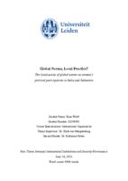 Global Norms, Local Practice? The localization of global norms on women’s political participation in India and Indonesia