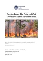 Burning Issue: The Future of Civil Protection in the European level