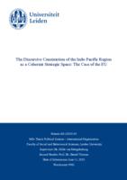 The Discursive Construction of the Indo-Pacific Region as a Coherent Strategic Space: The Case of the EU
