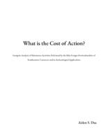 What is the Cost of Action?
