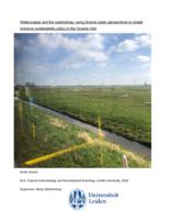 Waterscapes and the waterschap: using diverse water perspectives to create inclusive sustainability policy in the Groene Hart