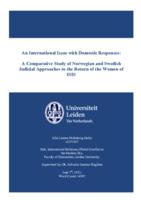 An International Issue with Domestic Responses: A Comparative Study of Norwegian and Swedish Judicial Approaches to the Return of the Women of ISIS