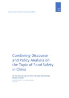 Combining Discourse and Policy Analysis on the Topic of Food Safety in China