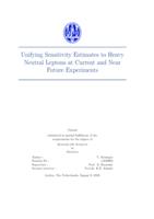 Unifying Sensitivity Estimates to Heavy Neutral Leptons at Current and Near Future Experiments