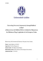 Correcting Structural Asymmetry through Political Action? A Research on the Political Drivers behind the Momentum for Minimum Wage Legislation in the European Union
