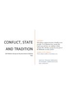 Conflict, State and Tradition