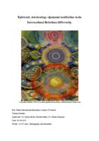 Epistemic Awakening: vipaśyanā meditation to do International Relations differently.