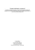 Trauma trasformato o trasmesso?  Un’analisi narratologica, contestuale e comparata del tema della trasmissione del  trauma in Cenere di Grazia Deledda (1904), Una donna di Sibilla Aleramo (1906) e La  casa nel vicolo di Maria Messina (1921)