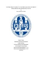 CULTURAL IMPACT OR IMPACT OF CULTURES: ANALYZING CULTURES OF INTELLIGENCE IN THE VIETNAM WAR, 1964-1968